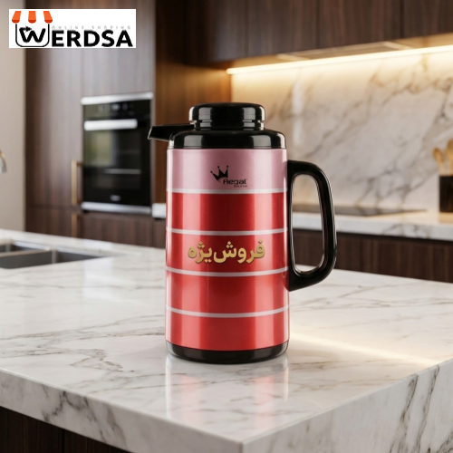 فلاسک چای و آب گرم و سرد ۱ لیتری رجال مدل RDJ