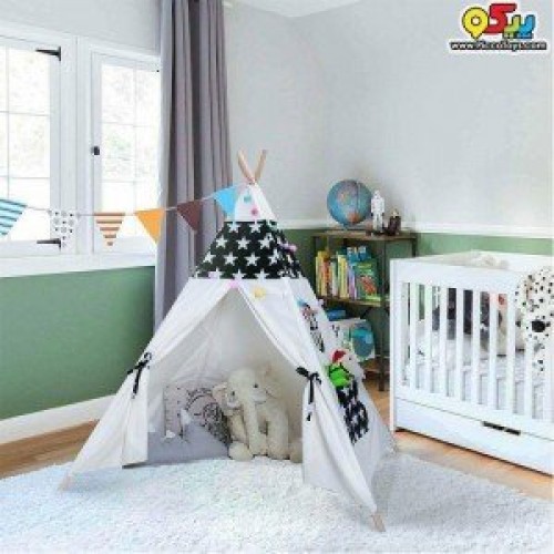 چادر پارچه ای ستاره دار کودک love tree