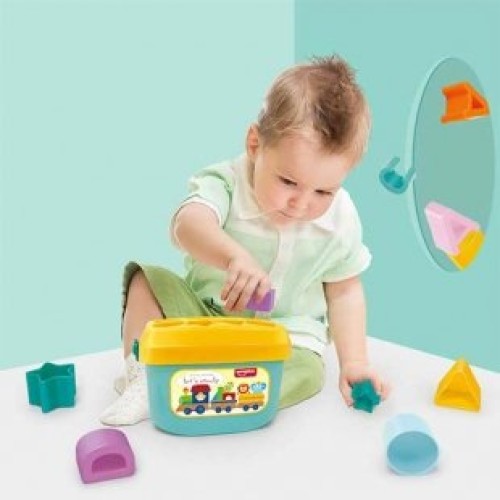 اسباب بازی بلوک آموزشی سطلی کد HE0218