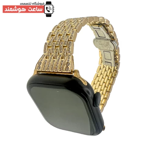 بند اپل واچ 7 مهره نگین دار کد 1440 - Image 4