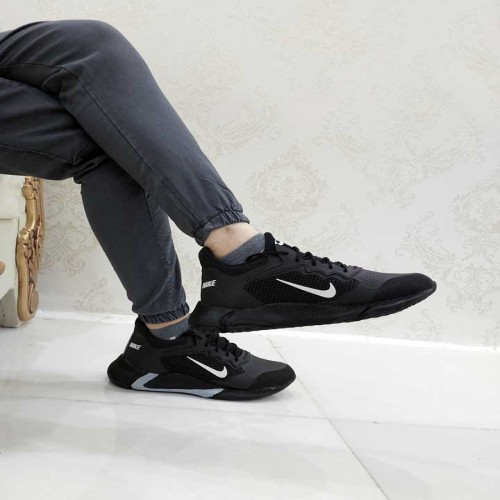 کفش اسپرت مردانه نایک مشکی مدل 1034