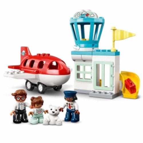 لگو دوپلو 28 قطعه مدل Lego Duplo Airplane & Airport کد 10961