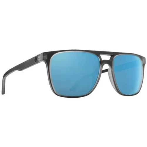 عینک آفتابی اسپای SPY Czar Matte Black Ice - HD Plus Gray Green Polar with Light Blue Spectra Mirror - Image 4