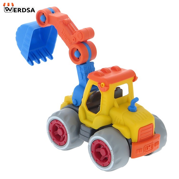 ست راه سازی هالیمو (لودر - پیکور - بیل -غلطک) 24 عدد وکیوم