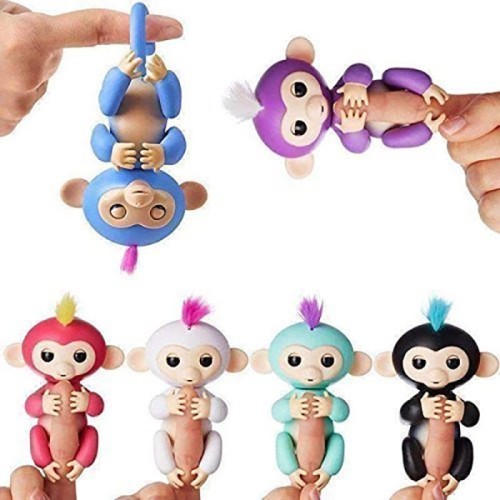ربات میمون بند انگشتی رنگ آبی پر رنگ کد P/777637/AB