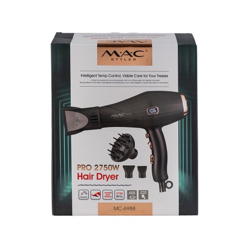 سشوار حرفه ای مک استایلر مدل MC6988