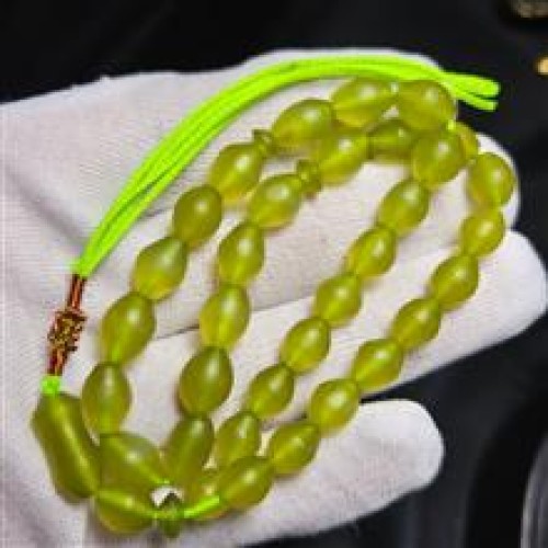 خرید تسبیح 33 دانه سنگ شاه مقصود معدنی کد وردسا