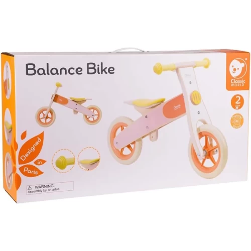 دوچرخه تعادلی چوبی کلاسیک ورلد classic world Balance Bike کد 60002