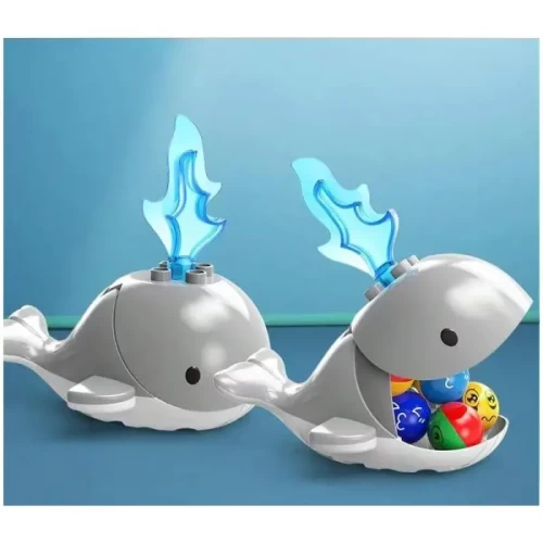 اسباب بازی لگو سرسره توپ طرح حیوانات دریایی 84 تکه فیلو FEELO کد FL1647
