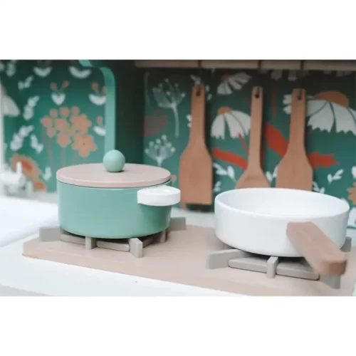 آشپزخانه چوبی کودک کلاسیک ورلد وینتیج Vintage KITCHEN classic world کد 50562