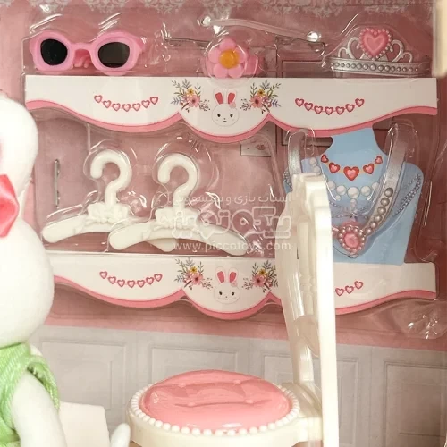 اسباب بازی ست اتاق خواب خرگوش مینیاتوری BAY DREAMY کد P/6669/C