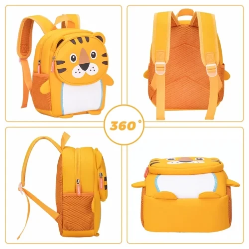 کوله پشتی مهدکودکی ببر نارنجی کد 4503531