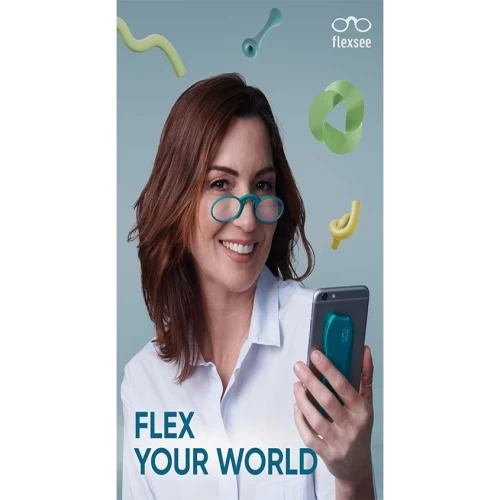 عینک کامپیوتر و مطالعه فلکسی FLEXSEE Gravity Screen - Image 4