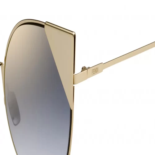 عینک آفتابی فندی FENDI FF 0190/S 000 GREY SF GD SP - Image 5