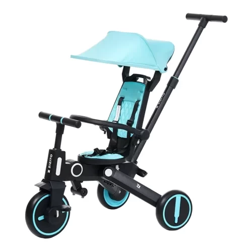 سه چرخه کودک سایبان دار رنگ تیفانی کد SL168