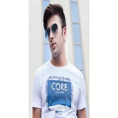 عینک آفتابی RayBan 3025 Aviator Silver Light Blue Gradient - Image 6