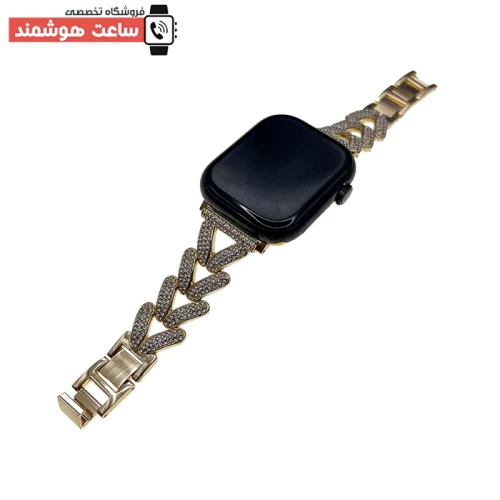 بند اپل واچ دریم نگین دار کد 1430 - Image 3