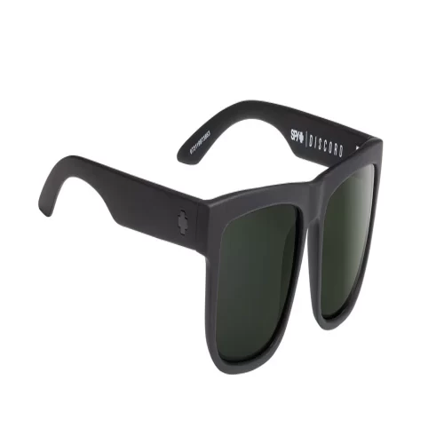 عینک آفتابی اسپای Spy Discord Soft Matte Black Happy Gray Green - Image 2