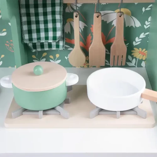 آشپزخانه چوبی کودک کلاسیک ورلد وینتیج Vintage KITCHEN classic world کد 50562