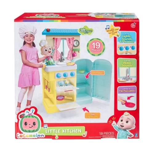 آشپزخانه کودک موزیکال 19 تکه کوکوملون کد CMW0108