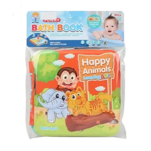 کتاب حمام کودک طرح حیوانات جنگل کد P/6685230/C