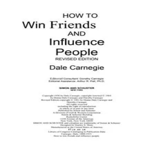 فروش کتاب آیین دوست یابی به زبان انگلیسی