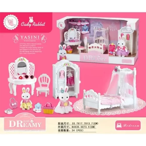 اسباب بازی خانه خرگوش مدل اتاق خواب BAY DREAMY کد 6616