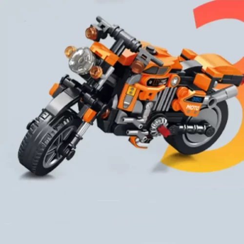 اسباب بازی لگو موتور 255 تکه رنگ نارنجی کد P/47003/C