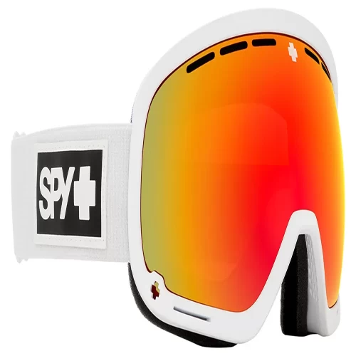 عینک اسکی اسپای SPY Marshall Matte White-HD Plus Bronze w/Red Spectra - Image 2