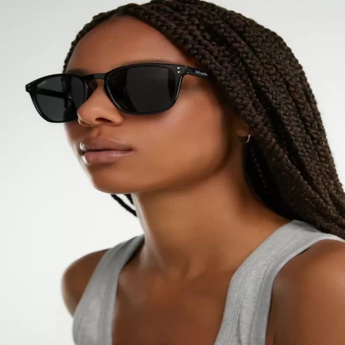 عینک آفتابی دی فرانکلین مدل D.franklin ULTRA LIGHT SQ HIGH / BLACK - BLACK - Image 3
