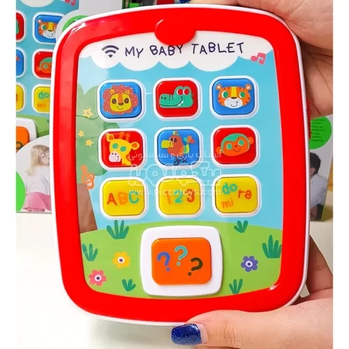 تبلت اسباب بازی موزیکال Huile Toys رنگ قرمز کد 3121