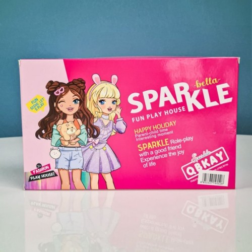 اسباب بازی خانه عروسکی مدل پانسیون سگ SPARKEL BELLA کد P/7018/B