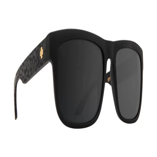 عینک آفتابی اسپای Spy Discord Matte Black Leopard Happy Gray Green - Image 4