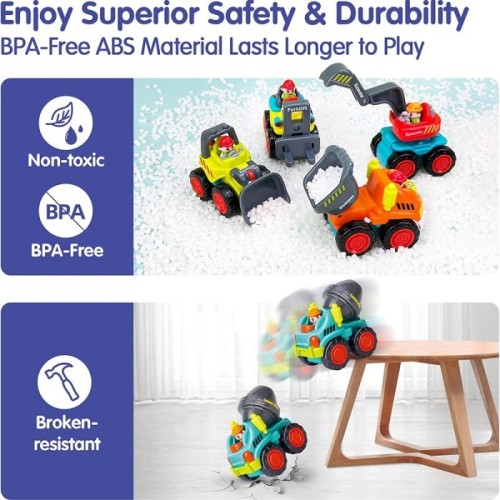 ماشین اسباب بازی بیل مکانیکی HUILE TOYS مدل P/A3116C/BM