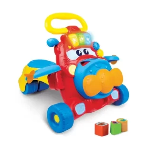 واکر موزیکال دو کاره هواپیما Winfun کد 00875