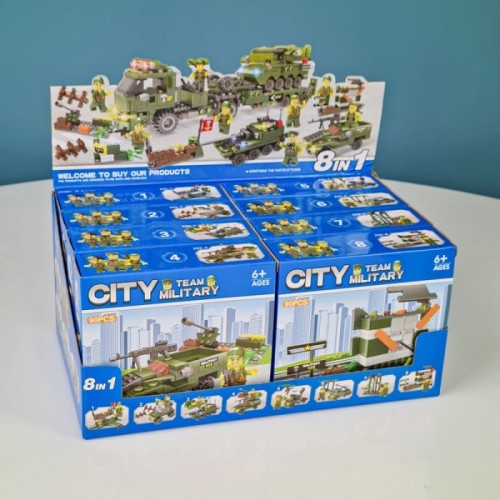 اسباب بازی لگو سری شهر 108 تکه city مدل ارتشی کد LXA2336