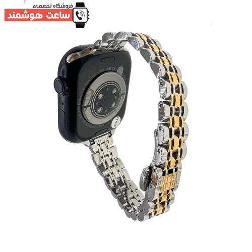 بند اپل واچ رولکس ۷ مهره زنانه باریک کد 1200 - Image 4