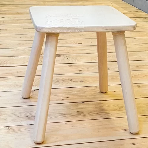 چهارپایه چوبی