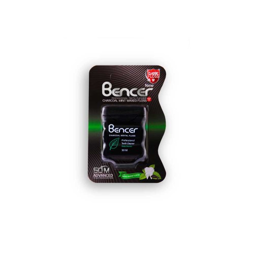نخ دندان زغالی نازک بنسر BENCER
