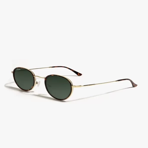 عینک آفتابی دی فرانکلین مدل WALKER ROUND / GOLD - CAREY - Image 2