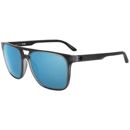 عینک آفتابی اسپای SPY Czar Matte Black Ice - HD Plus Gray Green Polar with Light Blue Spectra Mirror - Image 2