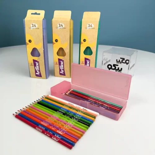 مداد رنگی 24 رنگ آرت لاین ARTLINE کد 30005