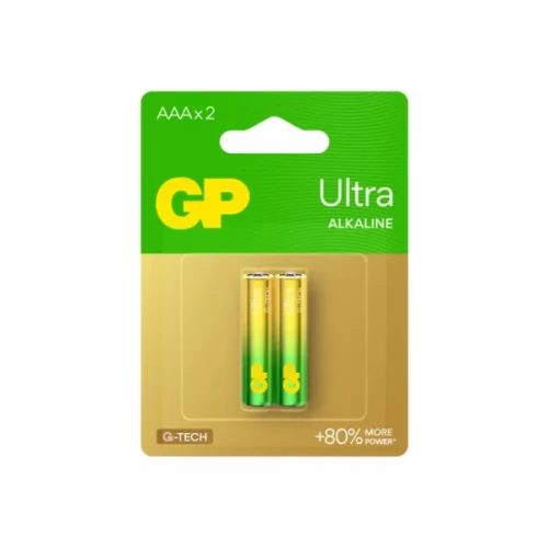 باتری نیم قلمی 2 عددی GP مدل Ultra alkaline کد GPPCA24AU640