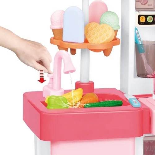 آشپزخانه کودک 45 تکه رنگ صورتی کد WDT35