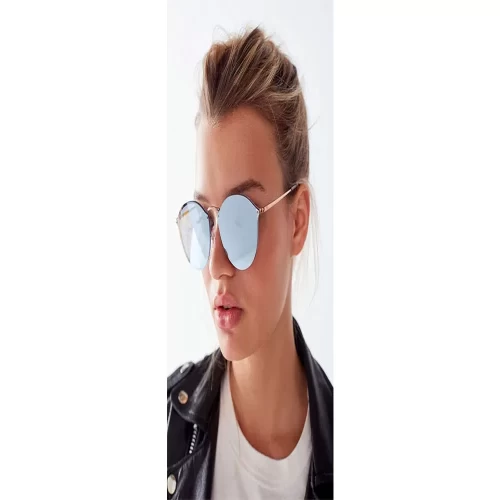 عینک آفتابی RayBan 3574N Blaze Round Bronze Copper Violet Mirror - Image 6