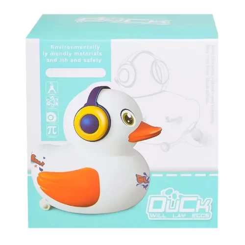 اسباب بازی اردک موزیکال تخمگذار رنگ زرد کد P/X131/ZA