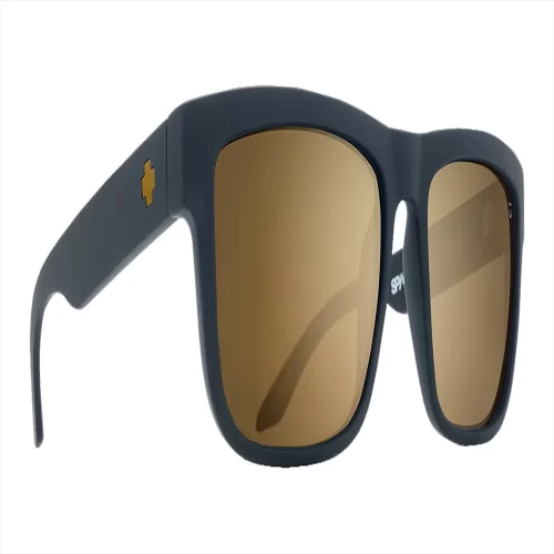 عینک آفتابی اسپای SPY HELM AF SOFT MATTE BLACK-HAPPY BRONZE W/GOLD MIRROR - Image 3