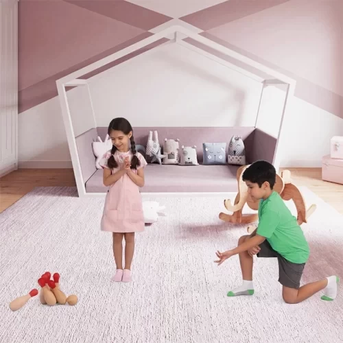 اسباب بازی بولینگ چوبی