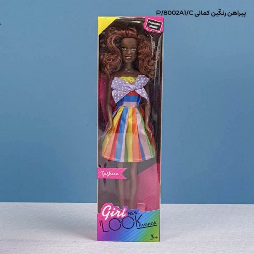 عروسک باربی سیاه پوست کد 8002A1