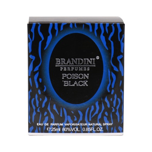 عطر ادکلن پویزن بلک زنانه 25 میل Poison black